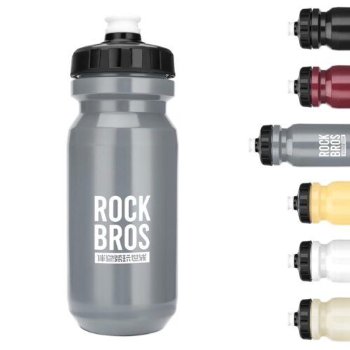 ROCKBROS Bike Water Bottle Squeeze, 20oz Bicycle Water Bottle, BPA-Free