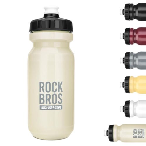 ROCKBROS Bike Water Bottle Squeeze, 20oz Bicycle Water Bottle, BPA-Free