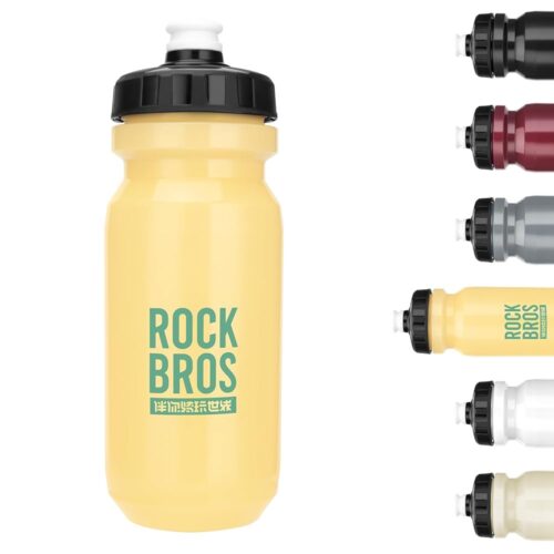 ROCKBROS Bike Water Bottle Squeeze, 20oz Bicycle Water Bottle, BPA-Free