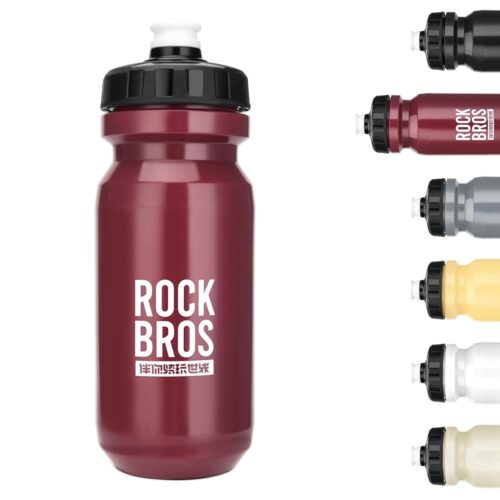 ROCKBROS Bike Water Bottle Squeeze, 20oz Bicycle Water Bottle, BPA-Free