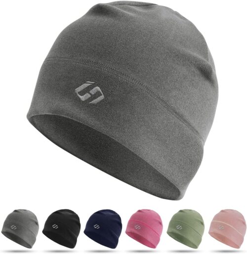 Running Beanie Thermal Running Hat Men Skull Cap Running Cap Cycling Hat Under Helmet Cap Sports Hat