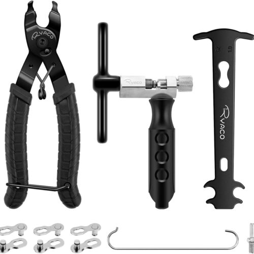 RYACO Bike Chain Tools Set, Bicycle Link Plier, Chain Cutter, Chain Inspection Caliper included for 6/7/8/9/10 Speed Chains Link Repair, Professional Tool Kit, Suit for Road...