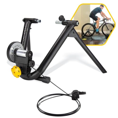 Saris Mag and Mag Plus Indoor Bike Trainer, Magnetic Resistance, Compatible with Zwift App