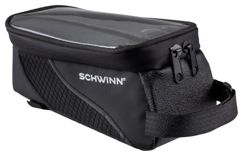 Schwinn Bike Bag, Pannier and Storage, Easy to Attach, Hold Cell Phones, Snacks, Wallet, Mounted Bicycle Accessories