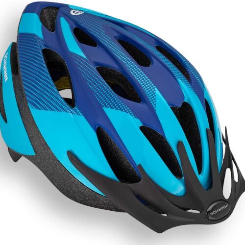 Schwinn Thrasher Bike Helmet for Adult Men Women Age 14+ with Suggested Fit 58-62cm, Multi-Mode Rear LED Light or No Light Option, Lightweight with Adjustable Side and Chin...