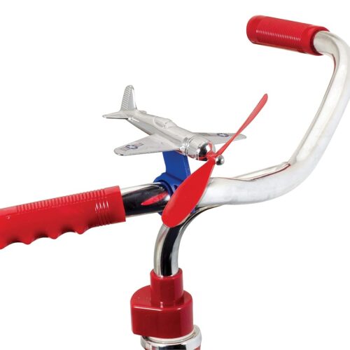 Schylling Bike Airplane - Bicycle Accessory for Handlebars with Oversized Spinning Propeller - Includes Airplane and Mounting Equipment - Ages 6 and Up - One Airplane