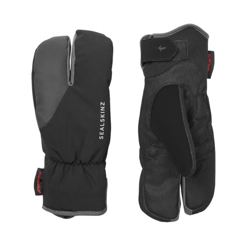 SEALSKINZ Barwick Waterproof Extreme Cold Weather Cycle Split Finger Glove