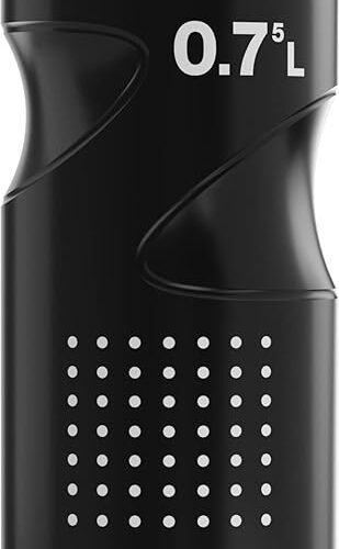 SIGG Pulsar Black Bike Water Bottle (0.75 L), Leakproof Cycling Bottle, Super Lightweight and BPA-Free Sports Bottle with SureSnap® Valve