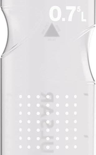 SIGG - Soft Bike Water Bottle - Pulsar Transparent White - Squeezable - Dishwasher Safe - Lightweight - Leakproof - BPA Free - White 25 Oz