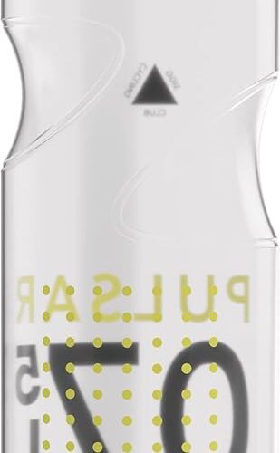 SIGG - Soft Bike Water Bottle - Pulsar Transparent Yellow - Squeezable - Dishwasher Safe - Lightweight - Leakproof - BPA Free - Yellow - 25 Oz