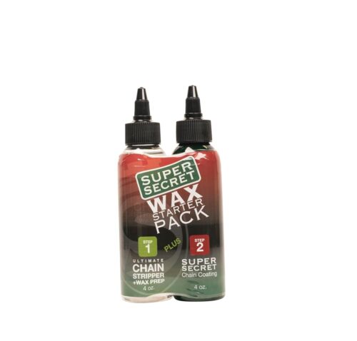 SILCA Professional Grade Bike Chain Cleaner and Liquid Wax - 2 Pack Starter Bundle with Silca PRO Chain Stripper & Super Seret Chain Wax, Concentrate, 4oz Bottles with...
