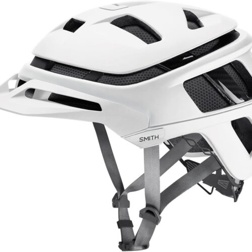 Smith Optics Forefront Adult MTB Cycling Helmet - Matte White/Medium