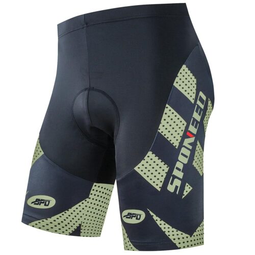 sponeed Men's Cycling Shorts Padded Bicycle Riding Pants Bike Biking Clothes Cycle Wear Tights