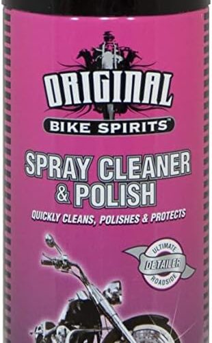 Spray Cleaner and Polish - 14 Ounce - 1039615 - The Ultimate Motorcycle Cleaner in a Can to Make Any Vehicle Shine, Cleans, Polishes and Protects