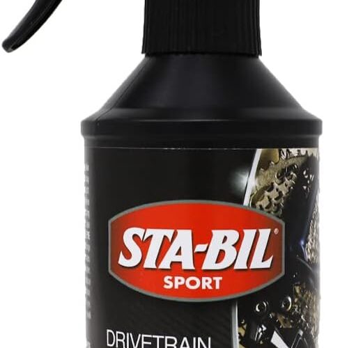 STA-BIL SPORT Drivetrain Cleaner & Degreaser - Bicycle Chain Cleaner - For Regular or Electric Bikes - Bike Cleaning Spray - Dirt and Oil Remover - 10oz, (22505)