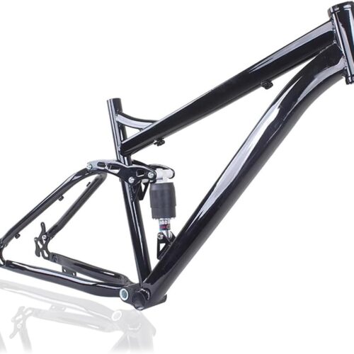 Suspension Frame 26er Mountain Bike Frame Carbon Disc Brake MTB Frame Quick Release 135mm Bicycle Frame with Rear Shock