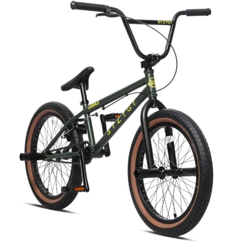 Syzygy 20 Inch Freestyle BMX Bike Bicycles for Ages Over 6 Years Old Teen Beginner and Adult Riders, Multiple Color