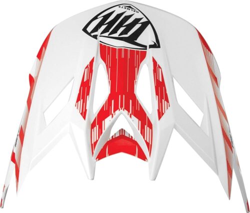 THH Helmets - T-42 BMX Xtreme Visor Mtwhtred (648106)