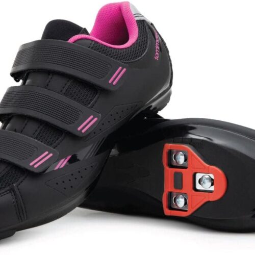 Tommaso Pista Womens Peloton Cycling Shoes Delta Clip & SPD Cycling Shoes— Delta Cleat Cycling Shoes & Indoor Cycling Shoes for Women— Spin Shoes Women Indoor Cycling with SPD...