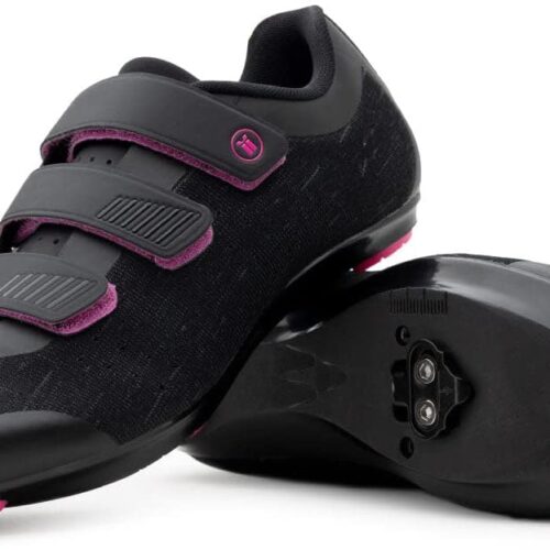 Tommaso Pista Womens Peloton Cycling Shoes Delta Clip & SPD Cycling Shoes— Delta Cleat Cycling Shoes & Indoor Cycling Shoes for Women— Spin Shoes Women Indoor Cycling with SPD...