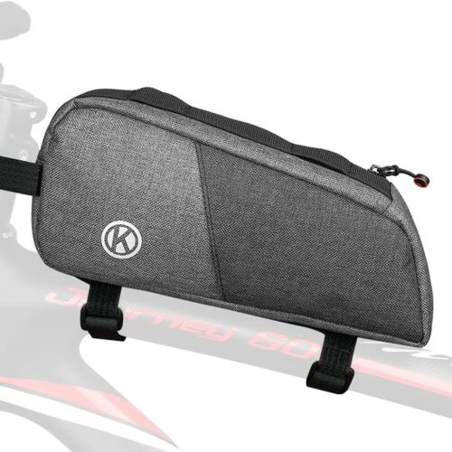 Top Tube Bike Bag,Waterproof Bike Frame Bag,Bike Triangle Bag, Bicycle Front Frame Storage Bag,Cycling Accessories Storage Pouch for Mountain Road Commute Bike