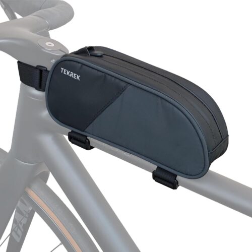 Top Tube Bike Bag with Side Pockets Bike Pouch Bicycle Frame Bag Cycling Accessories Bike Pouch for Mountain Road Bike