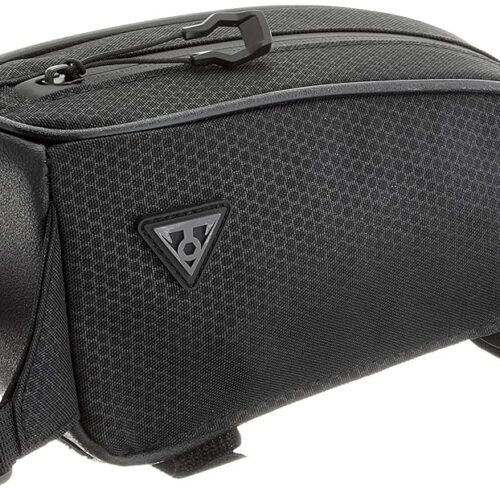 Topeak (TBP-TL1B) Toploader Top Tube / Head Tube 0.75 Liter Black Mount Bike Packing Bag