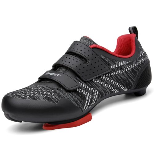 ULTIANT Cycling Shoes Mens Womens Compatible with Peloton Indoor Riding Shoes Road Bicycle Shoes with Look SPD SL Delta Cleats Outdoor Pedal Bike Shoes