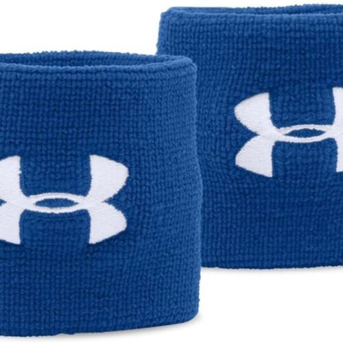 Under Armour Men's 3-inch Performance Wristband 2-Pack