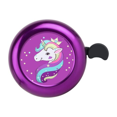 Unicorn Bike Bell for Kids Girls Boys,Adjustable Size Bicycle Bell Bike Accessories for Adult Women Men Clear Sound Bike Horns