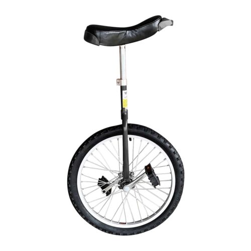 Unifly 20" Beginner Training Unicycle - [A] Frame, Tubular Oval Steel, Complete Set, Aluminum Wheels