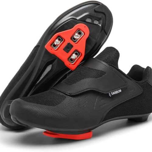 Unisex Cycling Shoes Compatible with Peloton Shoes Indoor Road Bike Riding Shoes for Men and Women Pre-Installed with Delta Cleats Clip Outdoor Pedal