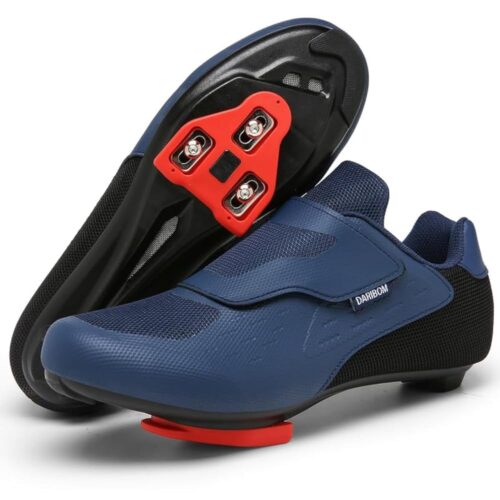 Unisex Cycling Shoes Compatible with Peloton Shoes Indoor Road Bike Riding Shoes for Men and Women Pre-Installed with Delta Cleats Clip Outdoor Pedal