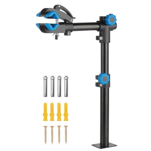 Urban Deco Bike Repair Stand Bench Mount Bike Stand Wall Mounted Bike Work Stand Bicycle Maintenance Rack Bike Clamp for Road Mountain Bike，MTB Bikes，Road Bike (27 inch)