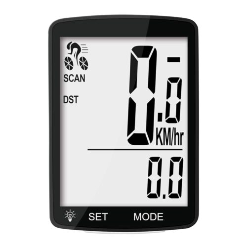 Wireless Bike Computer, 20 Multi-Functions, Real Waterproof Bicycle Speedometer, Cycling Odometer with 3'' Large LCD Display(Simple to Read), Easy to Use