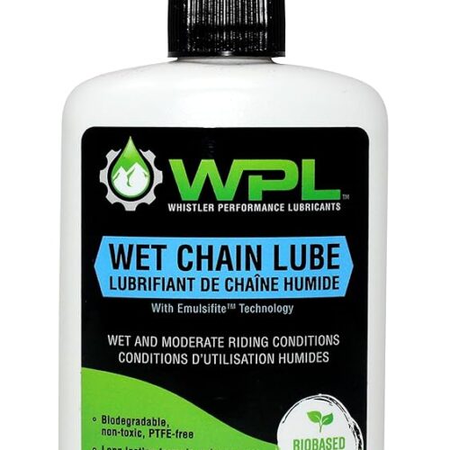 WPL Wet Chain Lube 120ml - Premium Bike Chain Lube for Mountain Bikes and Road Bikes - for Pedal Efficiency and Long Lasting Performance