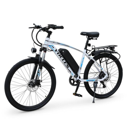 YOCLE Electric Bike for Adults with 288Wh 36V 8AH Removable Battery, 40Miles 20MPH Electric Mountain Bike with 350W Brushless Motor, 26" Fat Tire Electric Bike LightWeight,...