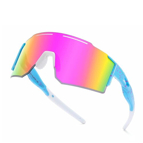 YUNBLL&KO Sports Sunglasses for Men Women, UV400 Polarized Baseball Fishing Running Cycling