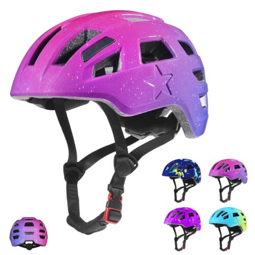 Zacro Kids Bike Helmet for Boys and Girls - from Toddler to Youth Ages 2-5/5-8/8-14 Years Old, Adjustable Multi-Sport Bicycle Skateboard Roller Skating Scooter Balance Bike...