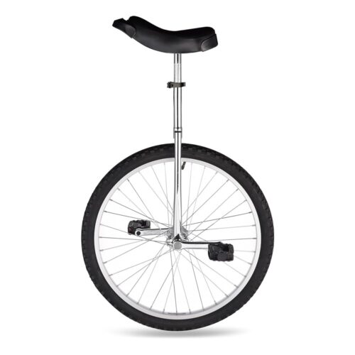 ZeHuoGe 24" Wheel Unicycle with Excellent Manganese Steel Frame Leakage Protection Mute Bearing Cycling Outdoor Sports Fitness Exercise US Delivery