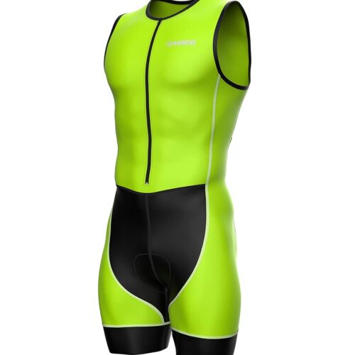 Zimco Triathlon Suit Men Racing Trisuit Cycling Skin Suit Swim Bike Run