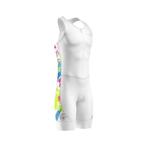 Zimco Triathlon Suits Mens - Trisuit - Men's Classic Skinsuit Racesuit Triathlon Suit Swim Bike Run